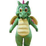 Green Dragon Mascot Costume