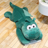 Green Dragon Pillow Plush