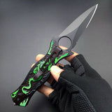 Green Dragon Survival Pocket Knife