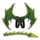 Rhaegal Green Dragon Wings Costume