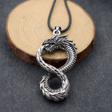 Infinity Dragon Necklace