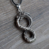 Infinity Dragon Necklace