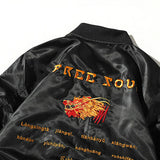 Japanese Dragon Bomber Jacket