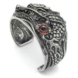 Men's Bangle Bracelet of the Dragon (Stainless Steel)
