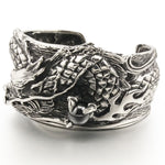 Men's Bangle Bracelet of the Dragon (Stainless Steel)