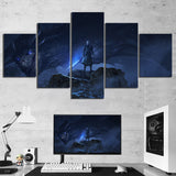 Night King And Viserion Dragon Painting
