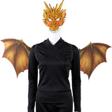 Fire-Breathing Orange Dragon Costume