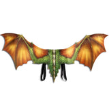 Fire-Breathing Orange Dragon Costume