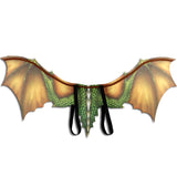 Fire-Breathing Orange Dragon Costume