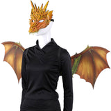 Fire-Breathing Orange Dragon Costume