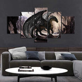 Dragon in its Cave Painting