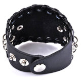 Punk & Rock Dragon Bracelet (Leather)