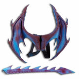 Viserion the Purple Dragon set of Wings Costume