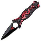 Red Dragon Pocket Knife