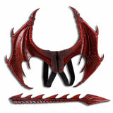 Drogon the Red Dragon set of Wings Costume