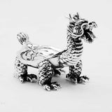 Silver Dragon Cigar Holder