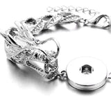 Snap Button Dragon Bracelet