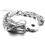 Snap Button Dragon Bracelet