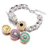 Snap Button Dragon Bracelet