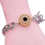 Snap Button Dragon Bracelet