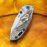 Stainless Steel Dragon Pocket Knife