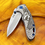Stainless Steel Dragon Pocket Knife