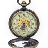 Steampunk Dragon Pocket Watch (Mechanical)