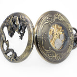 Steampunk Dragon Pocket Watch (Mechanical)