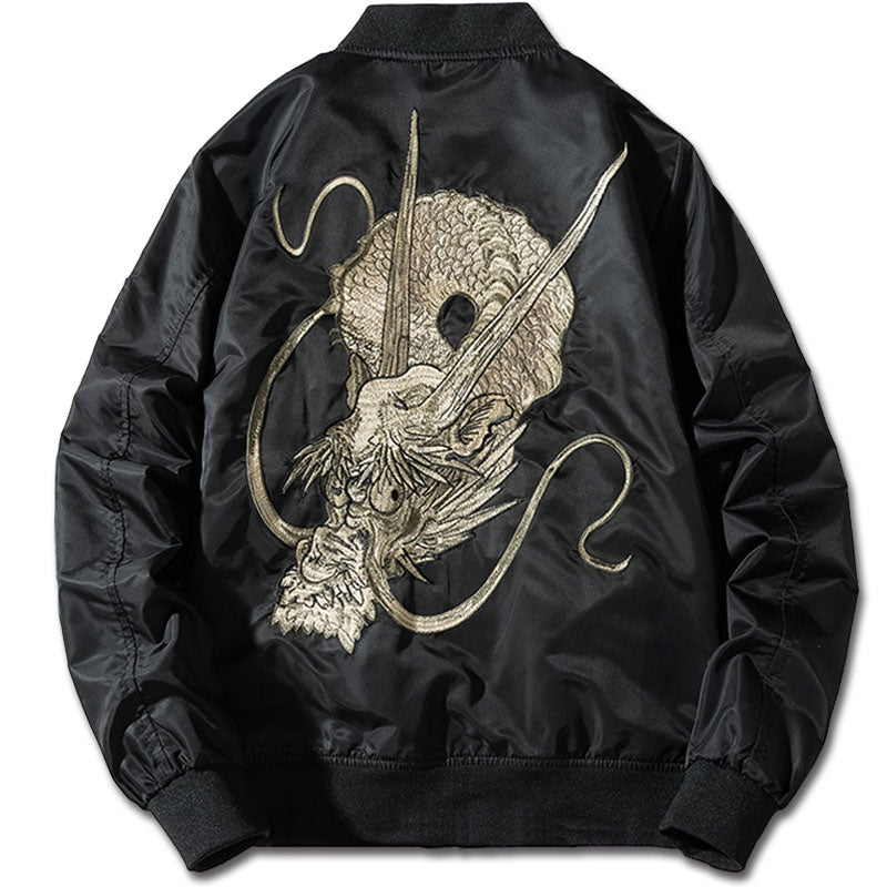ジャケット・アウター Babyl Exclusive Sukajan XL Sukajan Dragon Jacket | Dragon Vibe