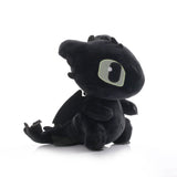 Mini Toothless And Light Fury Plush Dragons