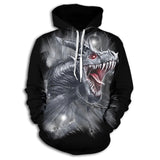 White Dragon Hoodie