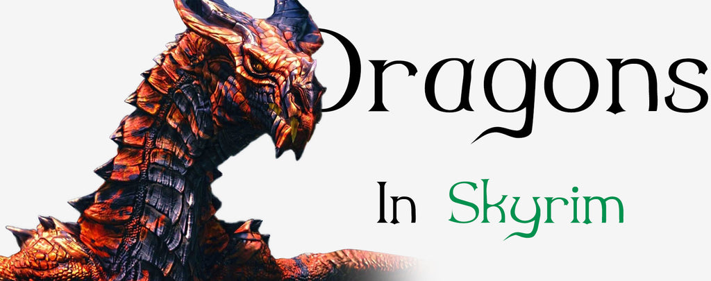 Dragons in Skyrim