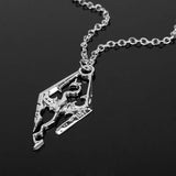 Skyrim Dragon Necklace