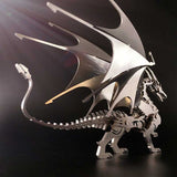 3D Metal Puzzle of the Dragon