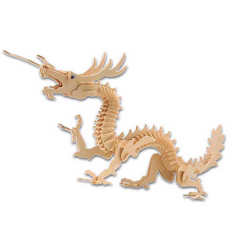2024 Year of the Wood Dragon, Wood Dragon Puzzle (120, 252, 500-Piece)