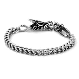 Braided Chain Dragon Bracelet (Stainless Steel)