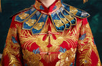 Ancient Chinese Dragon and Phoenix Wedding Dress