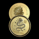 1 oz 2000 Australian $100 Dragon Gold Coin