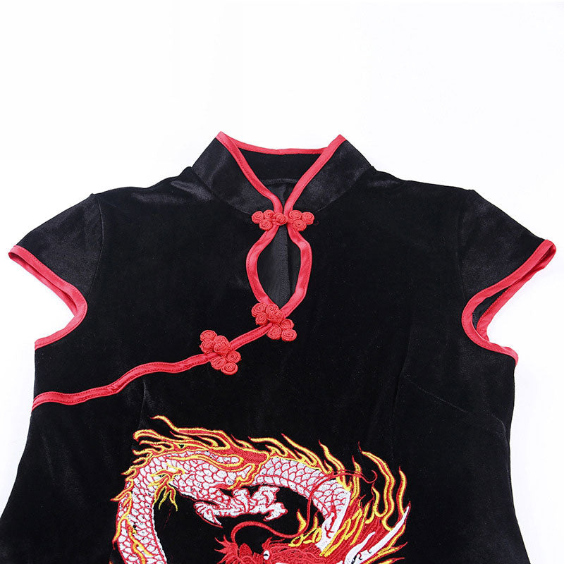Black Dragon Dress | Dragon Vibe Black Dragon Dress | Dragon Vibe