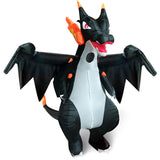 Black Dragon Mascot Costume
