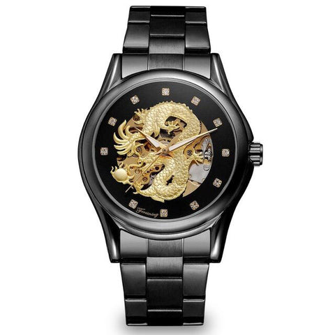 Black Dragon Watch (Black)