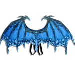 Blue Dragon Wings Costume