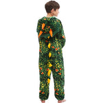 Boy's Hooded<br>Dragon Pajamas