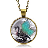 Butterfly Dragon Necklace (Bronze)