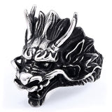 Chinese Dragon Head Ring