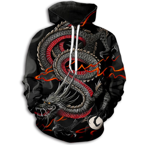 Chinese Dragon Hoodie | Dragon Vibe