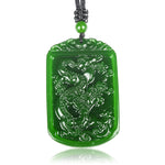 Chinese Dragon Jade Pendant