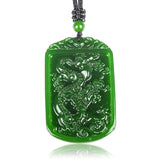 Chinese Dragon Jade Pendant