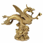 Chinese Flying Dragon Statue