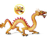 Chinese Gold Dragon Figurine